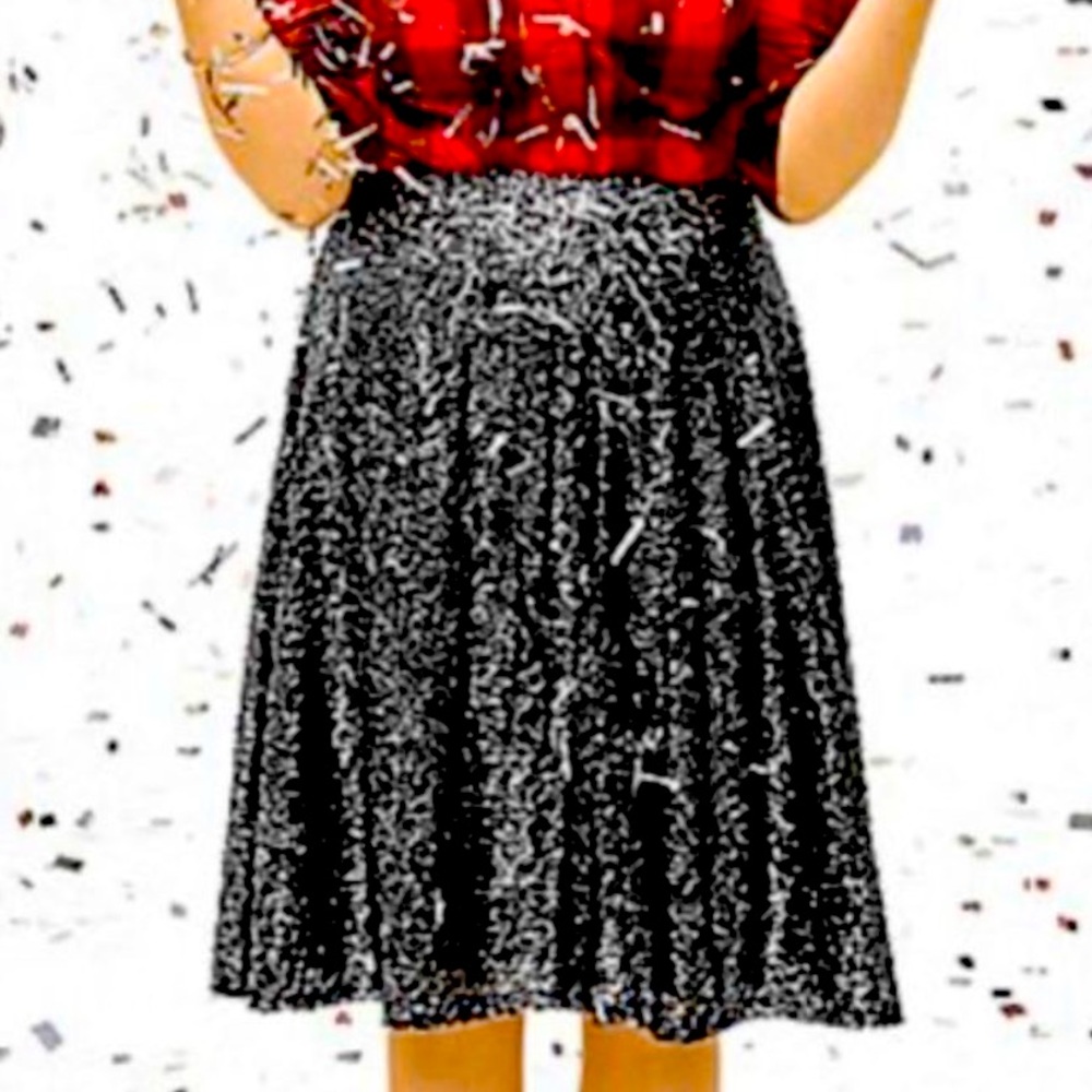 NWT Lane Bryant Sequin Midi Skirt - Size 14/16